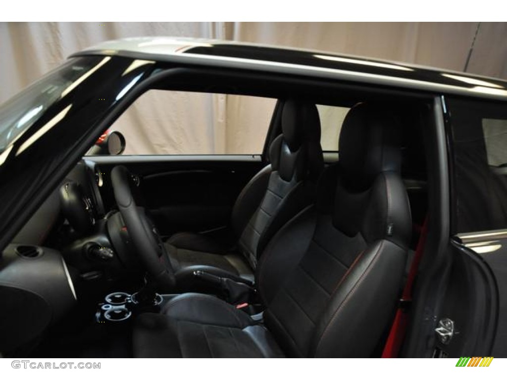 2013 Cooper John Cooper Works GP - Thunder Grey Metallic / GP Recaro Sport Black/Dinamica photo #23