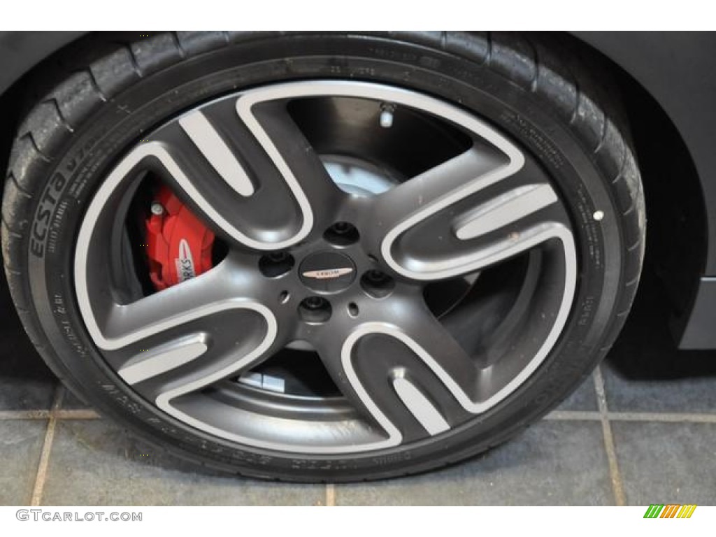 2013 Cooper John Cooper Works GP - Thunder Grey Metallic / GP Recaro Sport Black/Dinamica photo #24