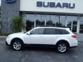 Satin White Pearl 2013 Subaru Outback 2.5i Premium Exterior