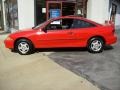 2002 Bright Red Chevrolet Cavalier Coupe  photo #10