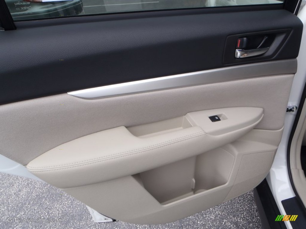 2013 Subaru Outback 2.5i Premium Ivory Door Panel Photo #82101228