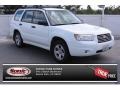 2006 Aspen White Subaru Forester 2.5 X  photo #1