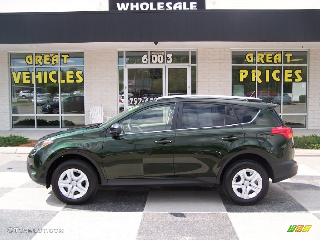 2013 RAV4 LE - Spruce Green Mica / Ash photo #1