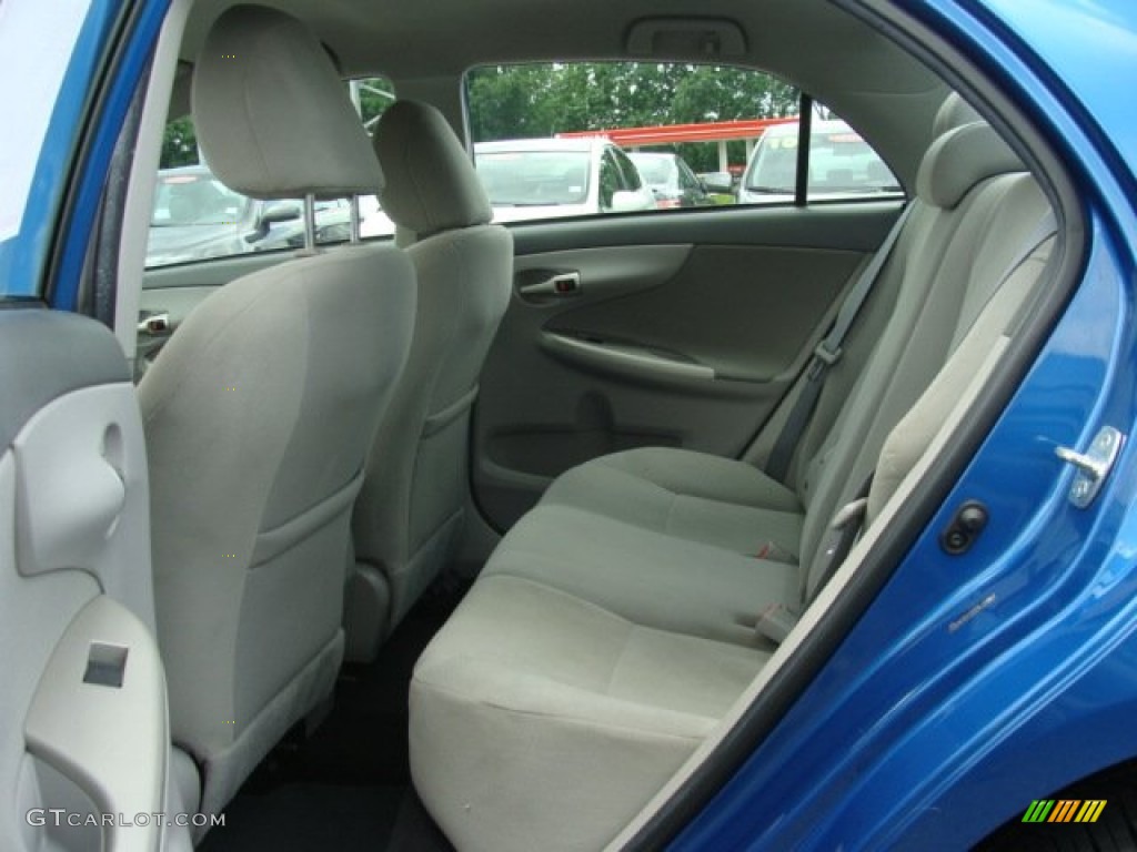 2010 Toyota Corolla LE Rear Seat Photo #82103503