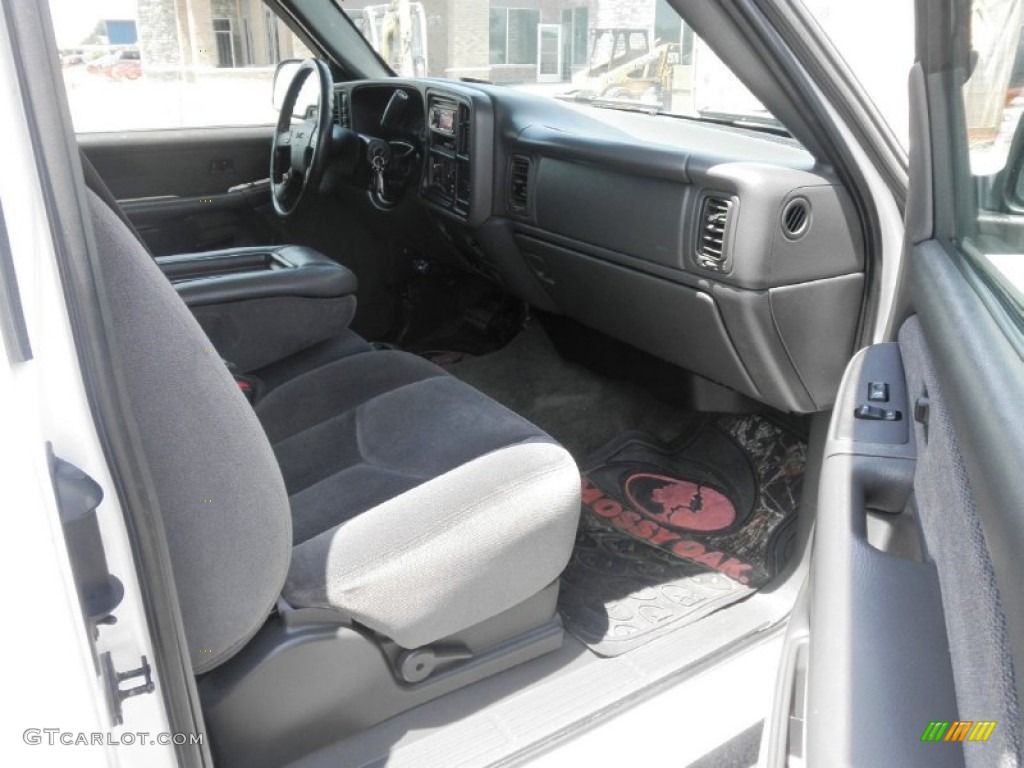 2003 Sierra 2500HD SLE Extended Cab 4x4 - Summit White / Dark Pewter photo #28