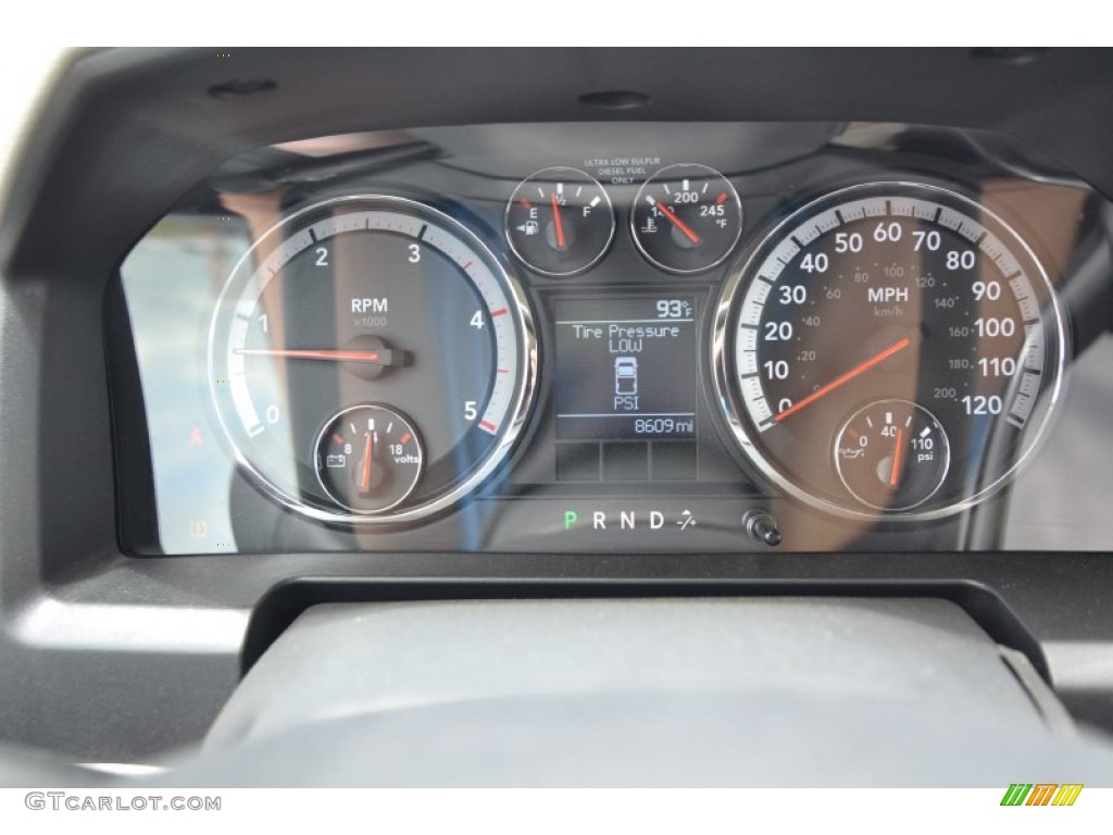 2012 Dodge Ram 2500 HD ST Regular Cab 4x4 Gauges Photo #82104472