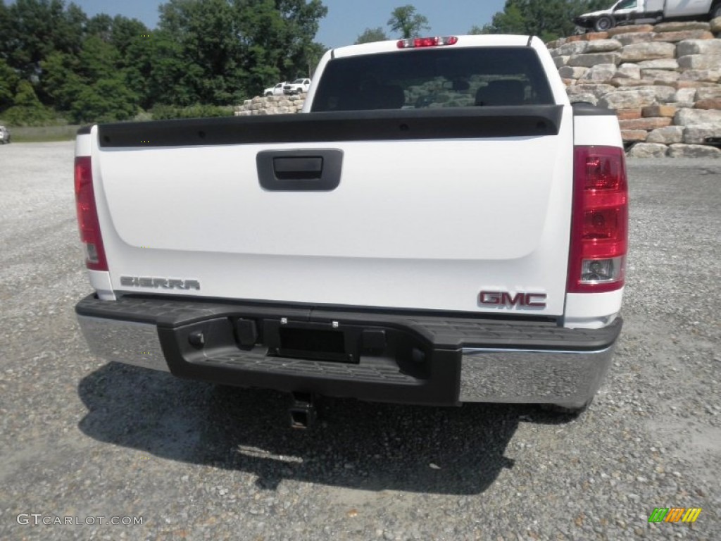 2013 Sierra 1500 SL Extended Cab - Summit White / Dark Titanium photo #16