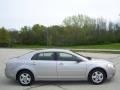 2008 Silverstone Metallic Chevrolet Malibu LS Sedan  photo #1