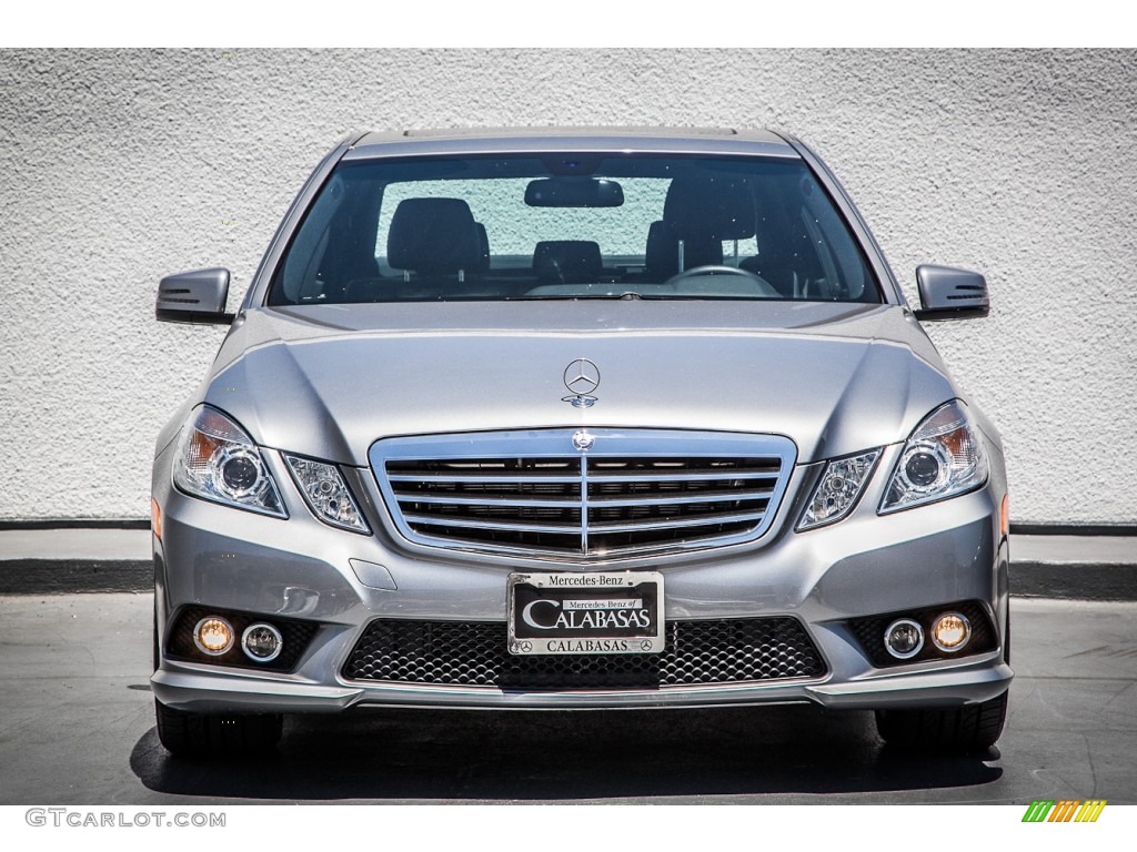 2010 E 350 Sedan - Palladium Silver Metallic / Black photo #2