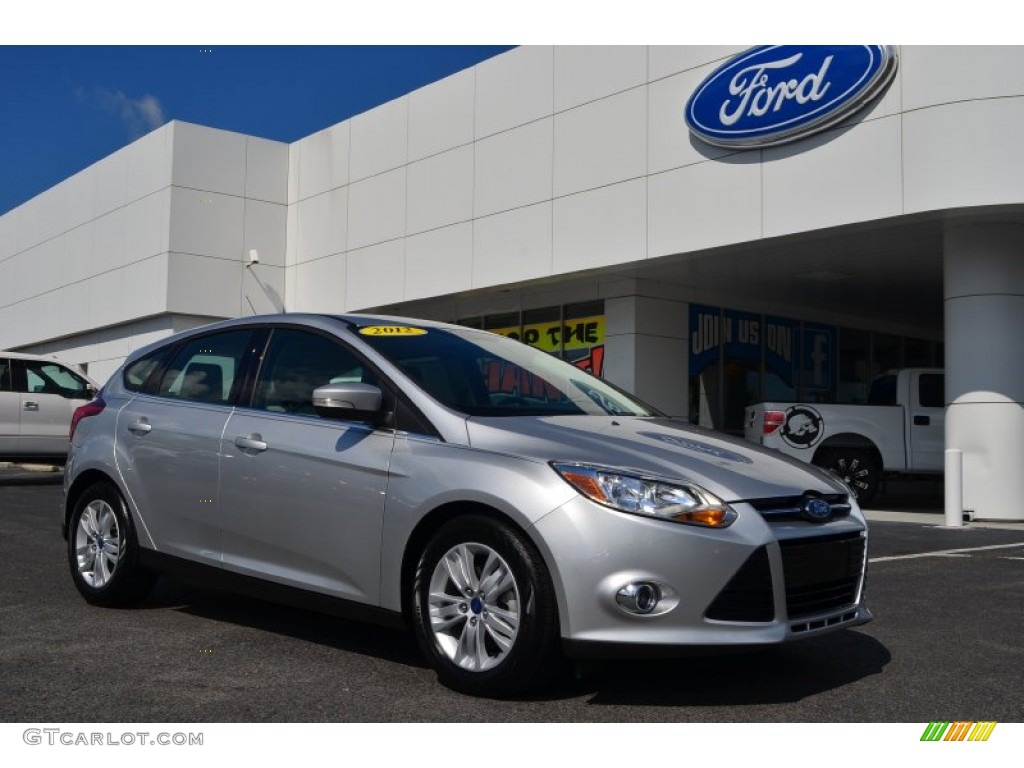 2012 Focus SEL 5-Door - Ingot Silver Metallic / Stone photo #1