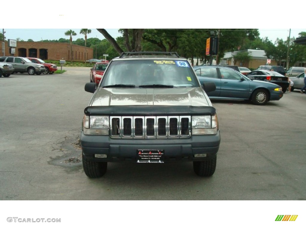 1998 Grand Cherokee Laredo - Char Gold Satin Glow / Black photo #8