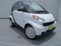 2009 Crystal White Smart fortwo pure coupe  photo #2