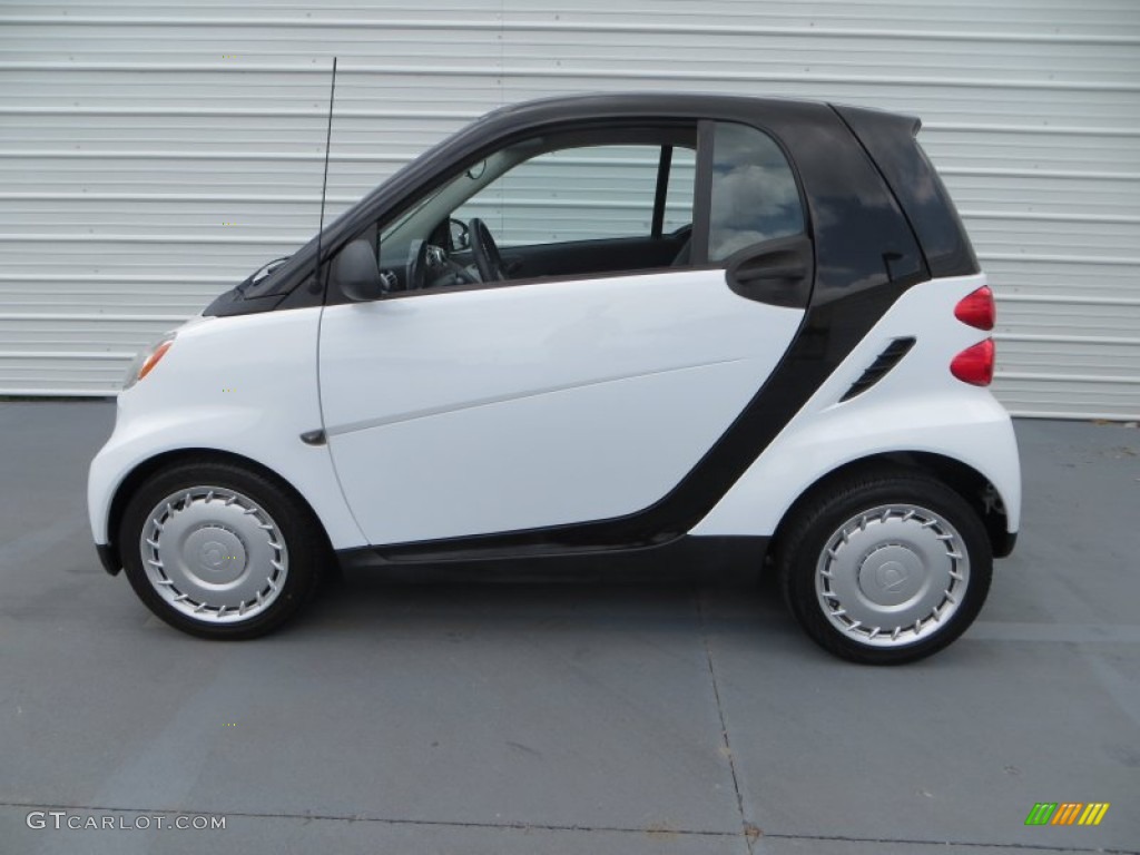 Crystal White 2009 Smart fortwo pure coupe Exterior Photo #82108601