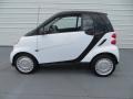 Crystal White 2009 Smart fortwo pure coupe Exterior