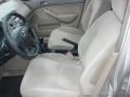 Beige 2002 Honda Civic EX Sedan Interior Color