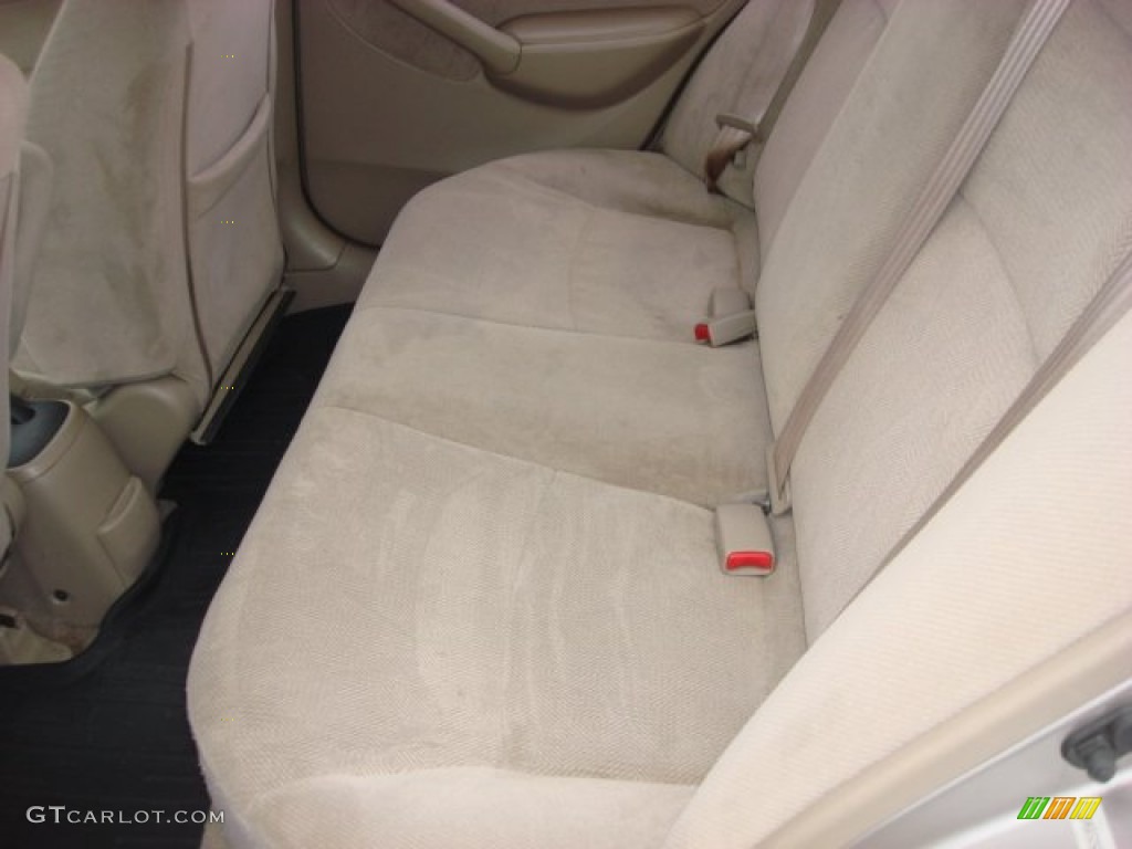 Beige Interior 2002 Honda Civic EX Sedan Photo #82108822