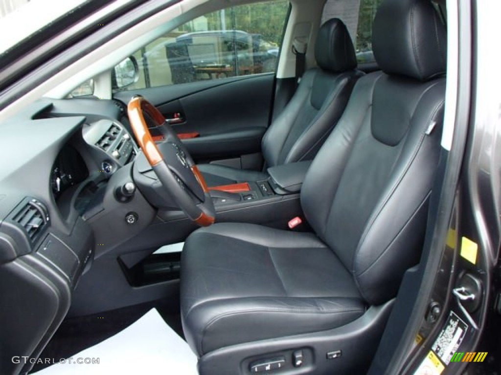 2010 RX 450h AWD Hybrid - Truffle Brown Mica / Black/Brown Walnut photo #10