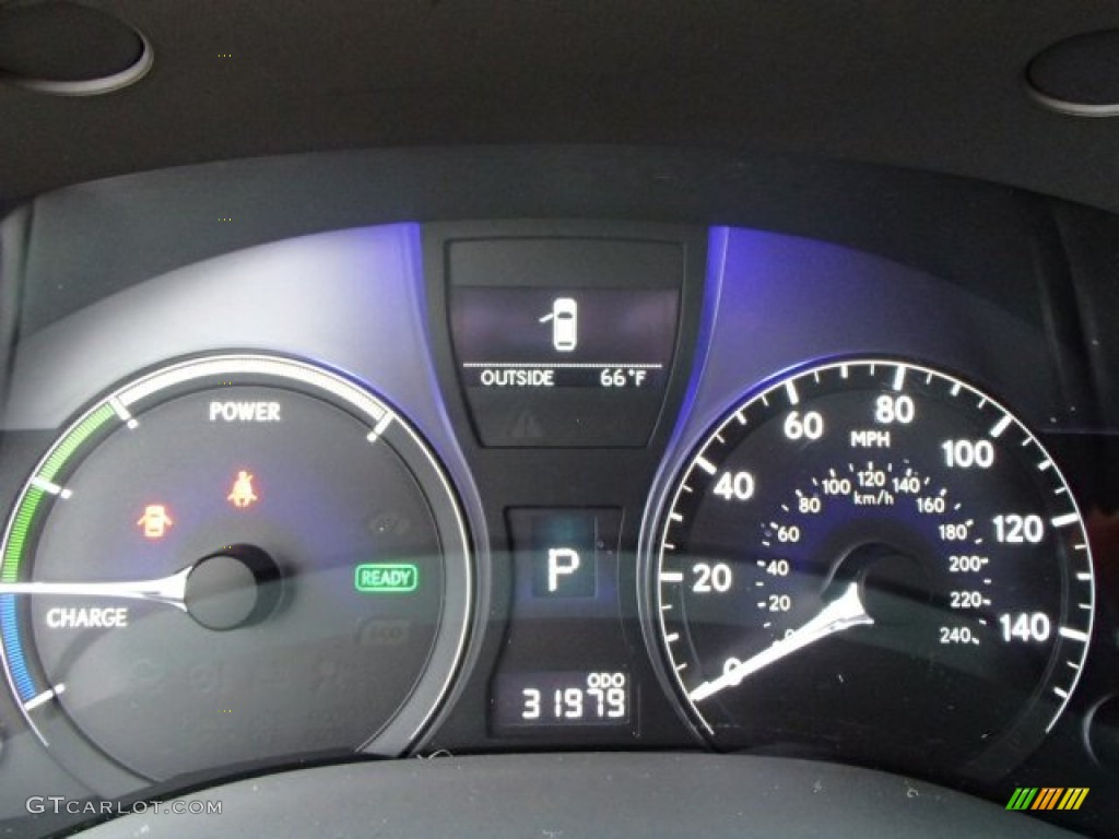 2010 RX 450h AWD Hybrid - Truffle Brown Mica / Black/Brown Walnut photo #19