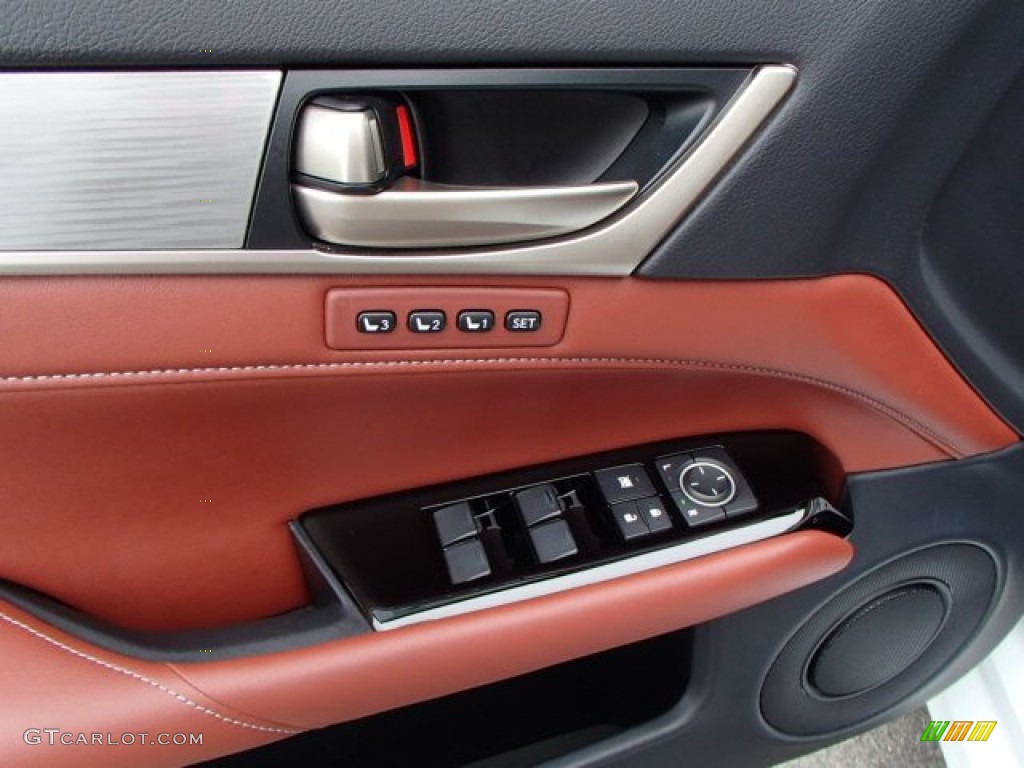 2013 Lexus GS 350 AWD Cabernet Door Panel Photo #82109878