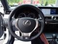 2013 Lexus GS Cabernet Interior Steering Wheel Photo