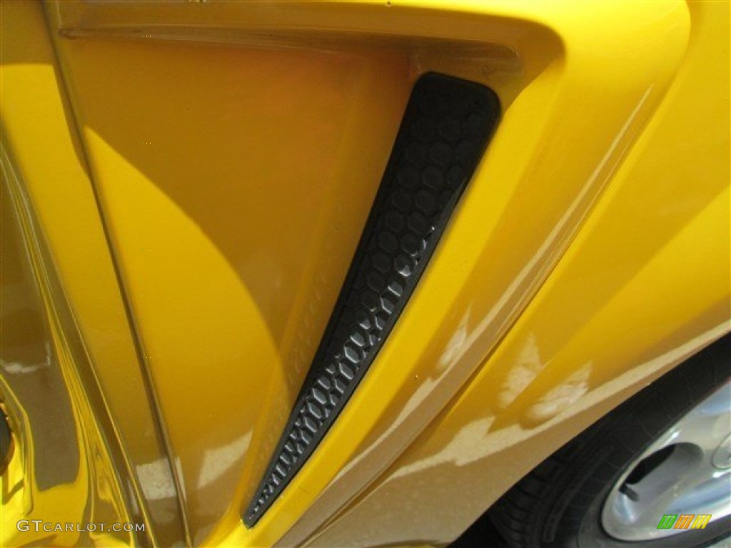 2004 Mustang V6 Coupe - Screaming Yellow / Dark Charcoal photo #19