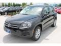 Deep Black Metallic - Tiguan S Photo No. 3