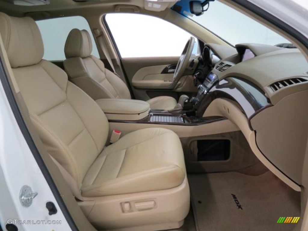 Parchment Interior 2011 Acura MDX Technology Photo #82111399