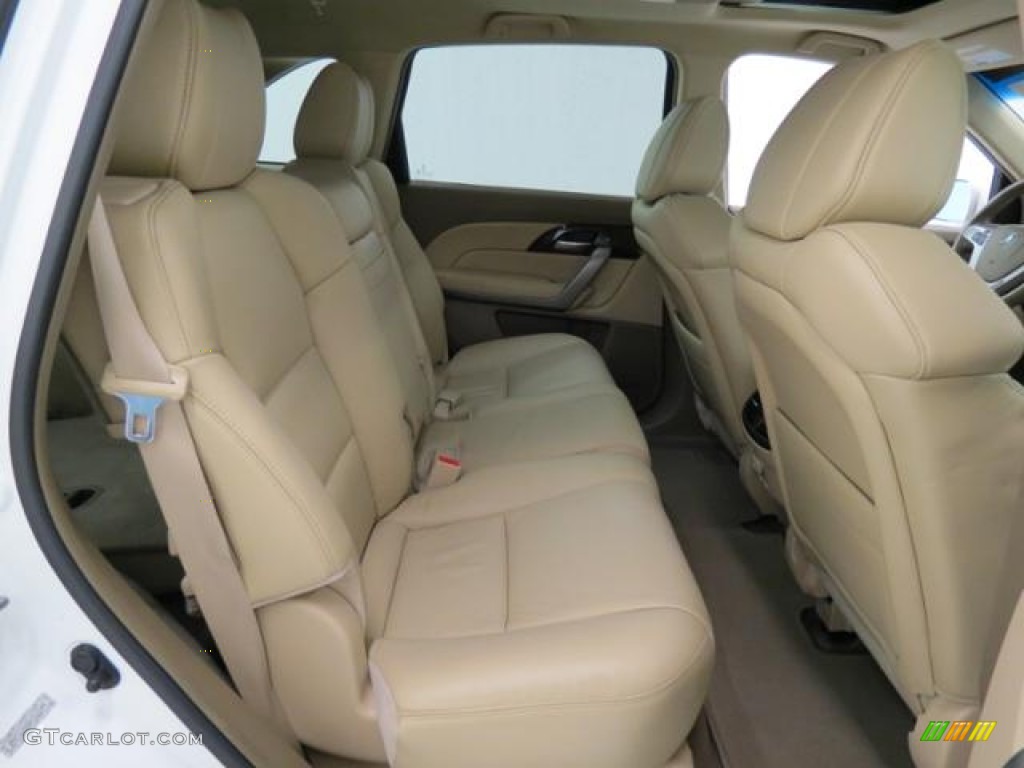 2011 Acura MDX Technology Rear Seat Photo #82111447