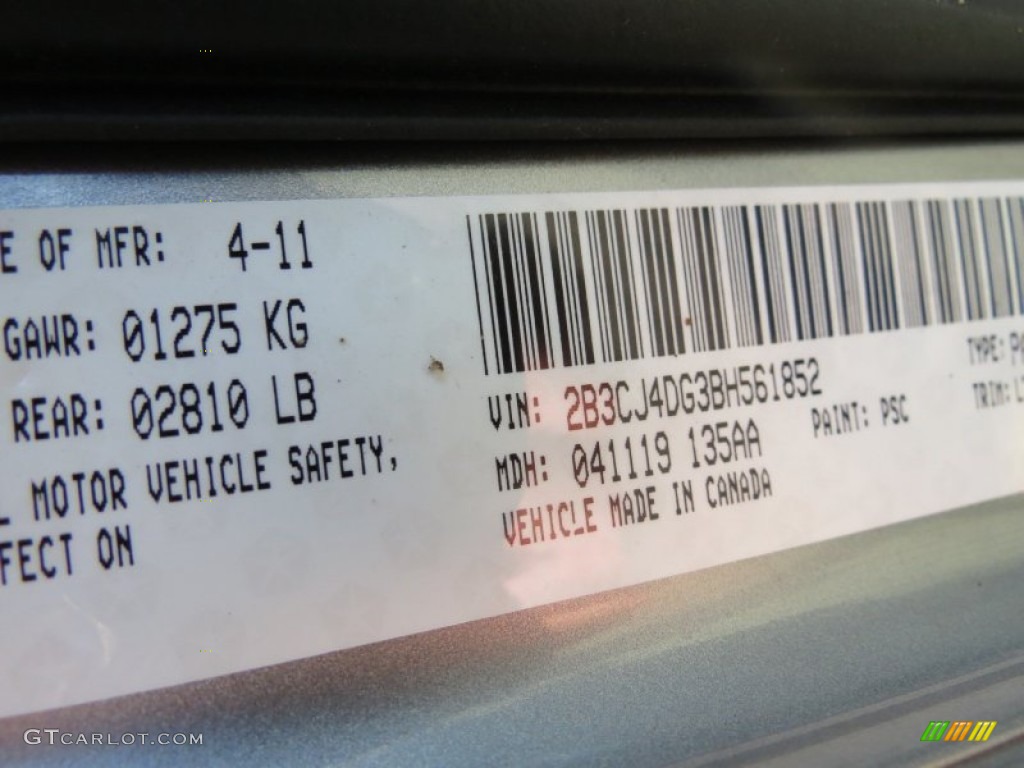 2011 Challenger SE - Billet Metallic / Dark Slate Gray photo #30