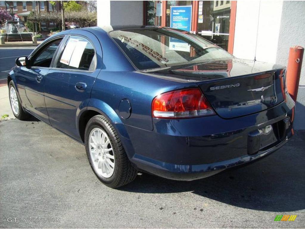 2006 Sebring Touring Sedan - Midnight Blue Pearl / Dark Slate Gray photo #5