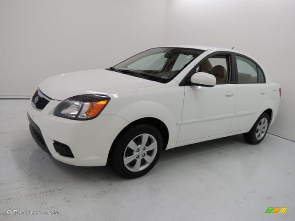 Clear White 2011 Kia Rio LX Exterior Photo #82115992