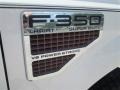 2010 White Platinum Metallic Tri-Coat Ford F350 Super Duty Lariat Crew Cab 4x4  photo #2