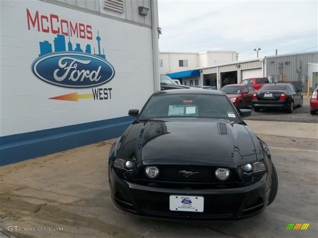 2014 Mustang GT Coupe - Black / Charcoal Black photo #1