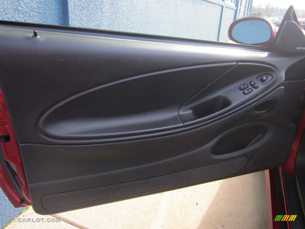 2003 Ford Mustang Cobra Coupe Dark Charcoal/Medium Graphite Door Panel Photo #82116634