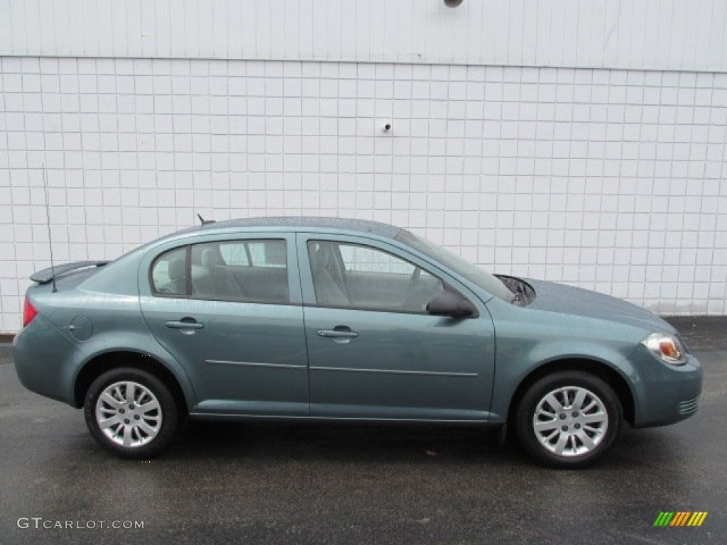 Silver Moss Metallic 2010 Chevrolet Cobalt LS Sedan Exterior Photo #82116661