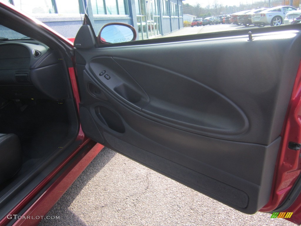 2003 Ford Mustang Cobra Coupe Dark Charcoal/Medium Graphite Door Panel Photo #82116685