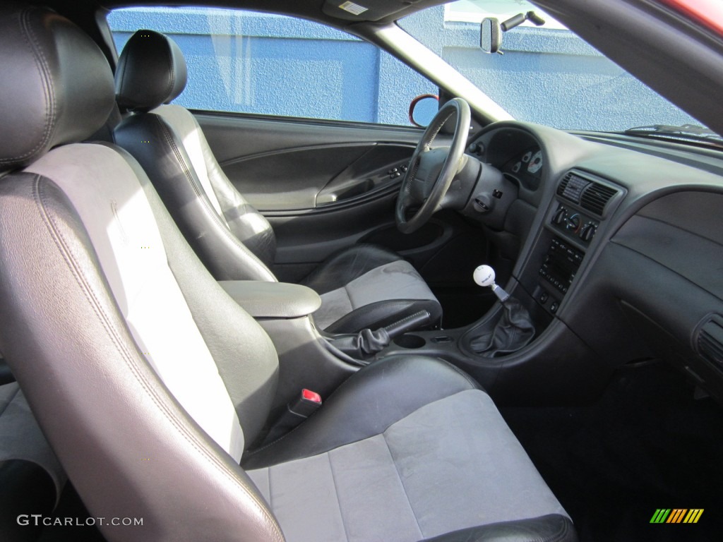 Dark Charcoal/Medium Graphite Interior 2003 Ford Mustang Cobra Coupe Photo #82117063