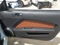 Saddle 2014 Ford Mustang V6 Premium Coupe Door Panel
