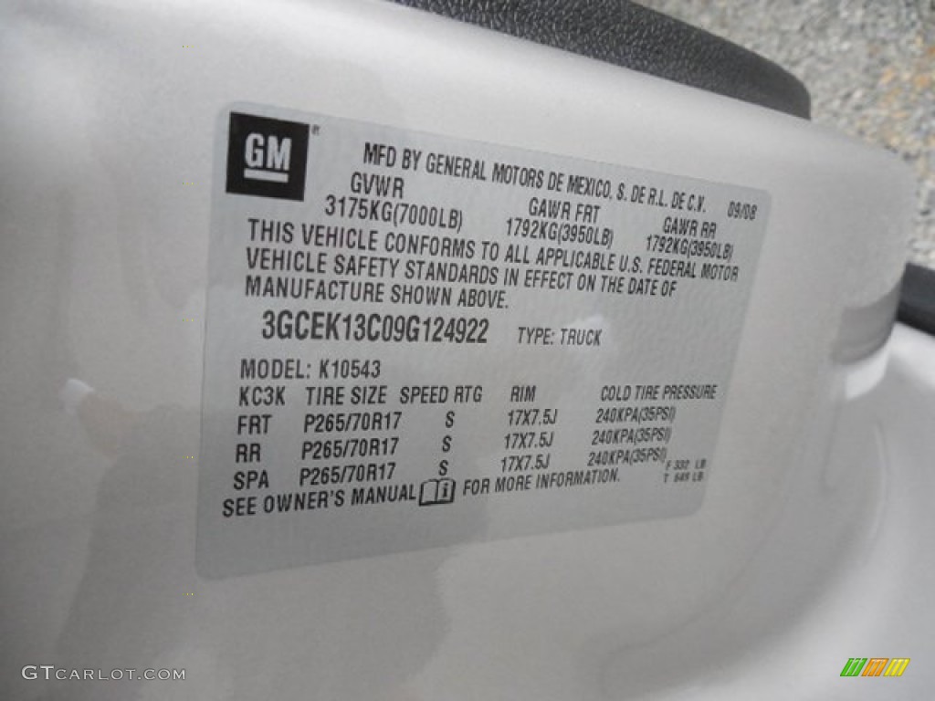 2009 Silverado 1500 LS Crew Cab 4x4 - Silver Birch Metallic / Dark Titanium photo #14
