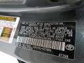 1G3: Magnetic Gray Metallic 2011 Toyota Camry LE Color Code