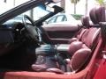 Ruby Red Interior Photo for 1993 Chevrolet Corvette #82118125