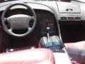 1993 Chevrolet Corvette Ruby Red Interior Dashboard Photo