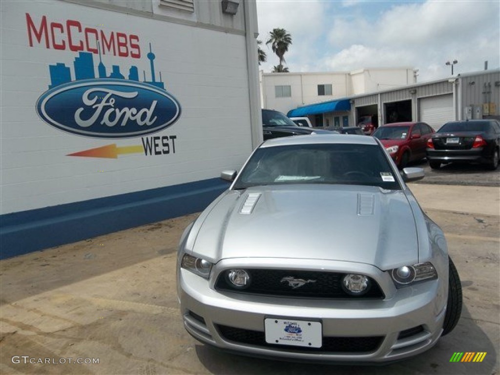 Ingot Silver Ford Mustang