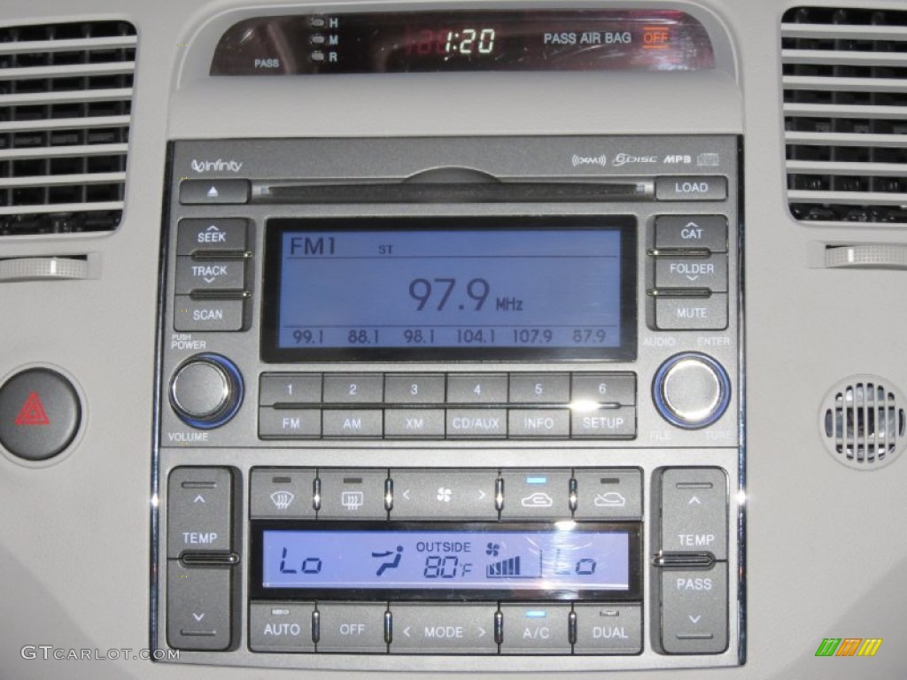 2011 Hyundai Azera Limited Controls Photo #82118590