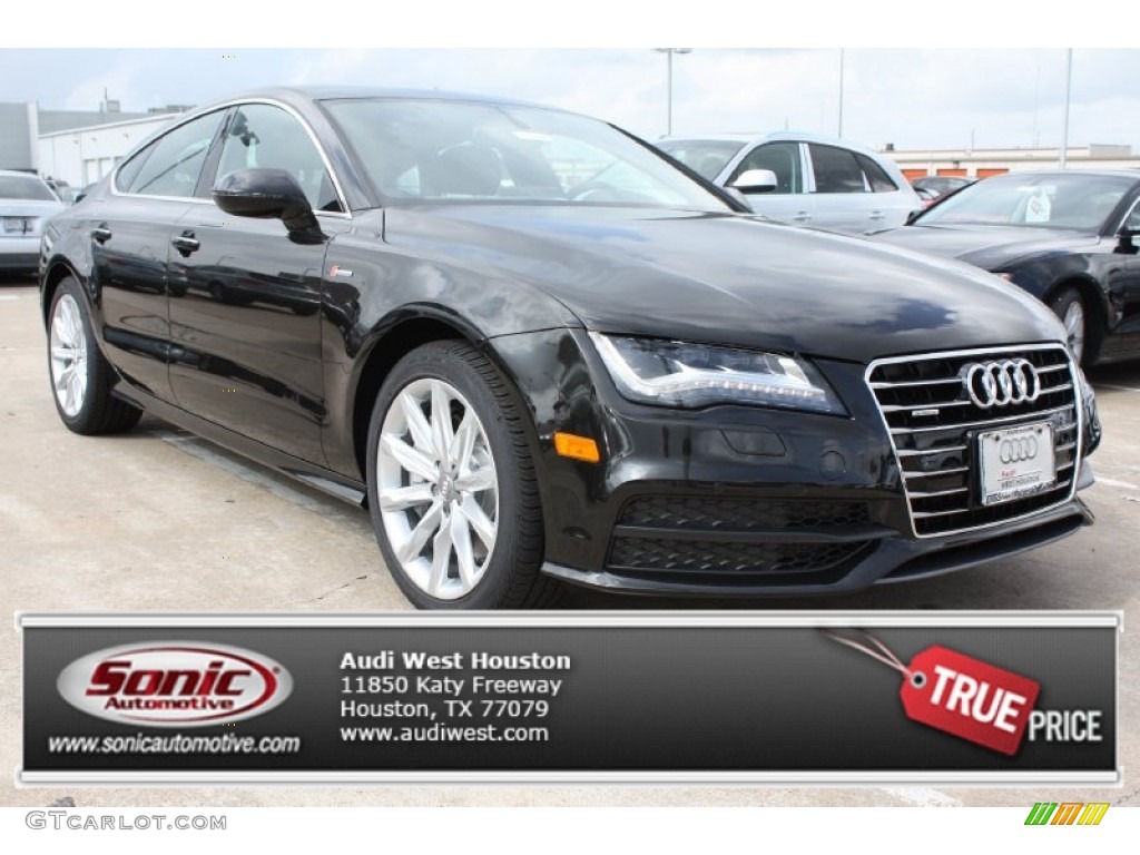 2013 A7 3.0T quattro Prestige - Havanna Black Metallic / Nougat Brown photo #1