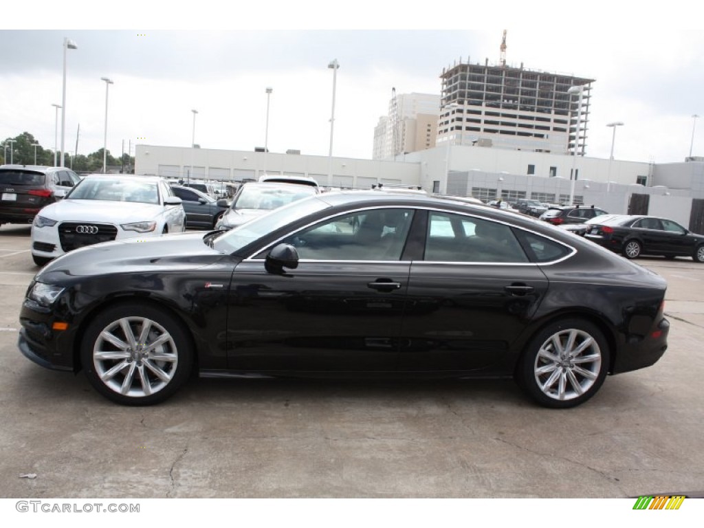 2013 A7 3.0T quattro Prestige - Havanna Black Metallic / Nougat Brown photo #5