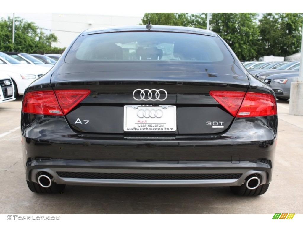 2013 A7 3.0T quattro Prestige - Havanna Black Metallic / Nougat Brown photo #8
