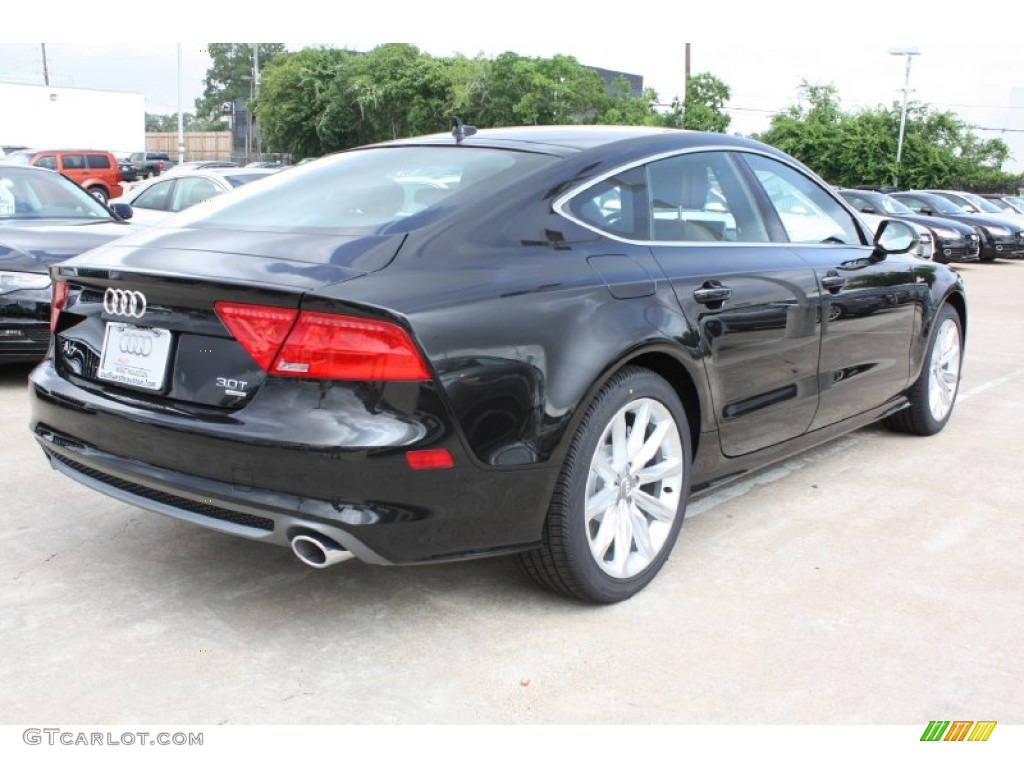 2013 A7 3.0T quattro Prestige - Havanna Black Metallic / Nougat Brown photo #9