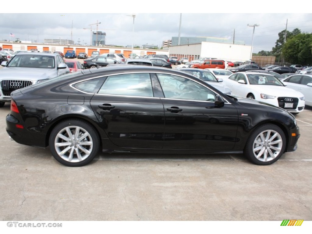2013 A7 3.0T quattro Prestige - Havanna Black Metallic / Nougat Brown photo #10
