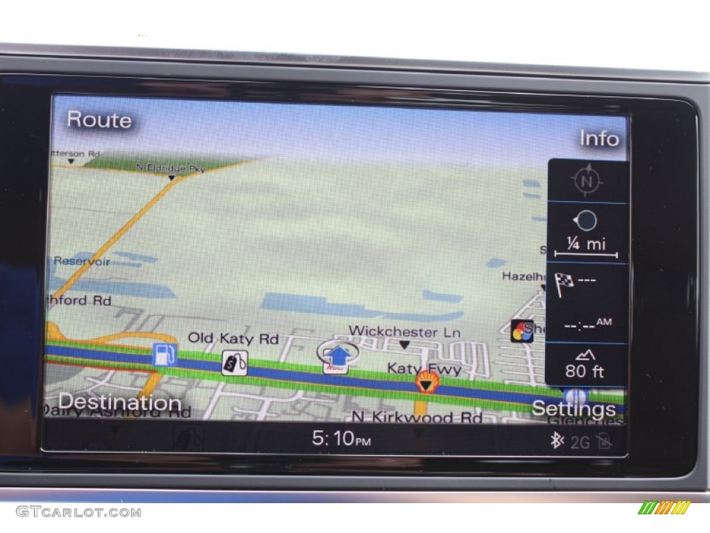 2013 A7 3.0T quattro Prestige - Havanna Black Metallic / Nougat Brown photo #20